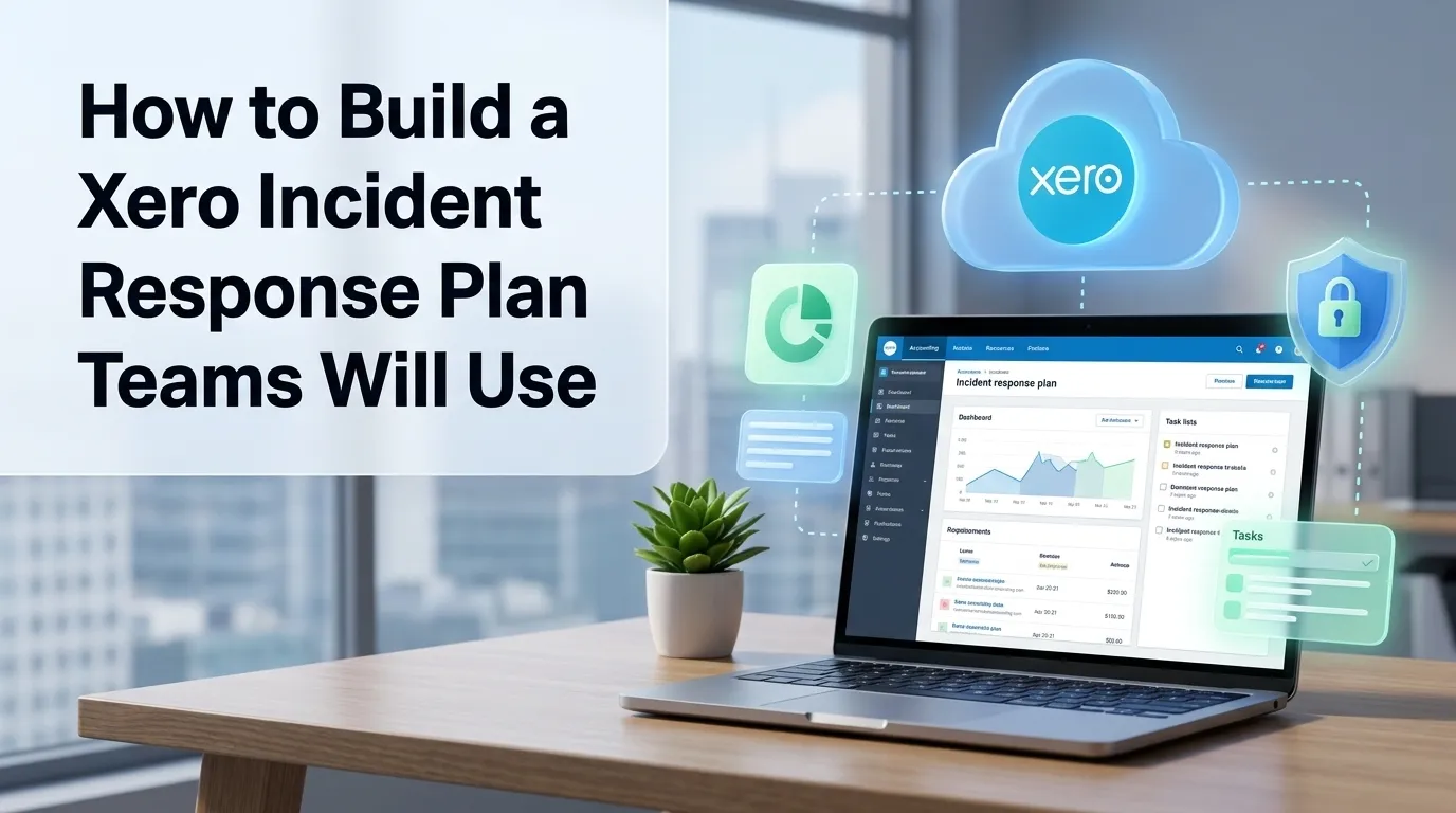 How to Build a Xero Incident Response Plan Your Team Will Actually Use