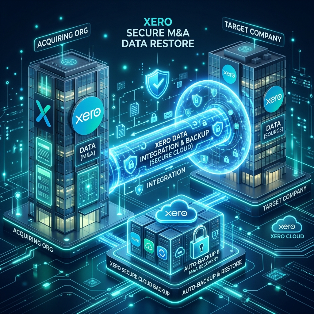 Cross-Organisation Xero Restores: Managing M&A Data Integration