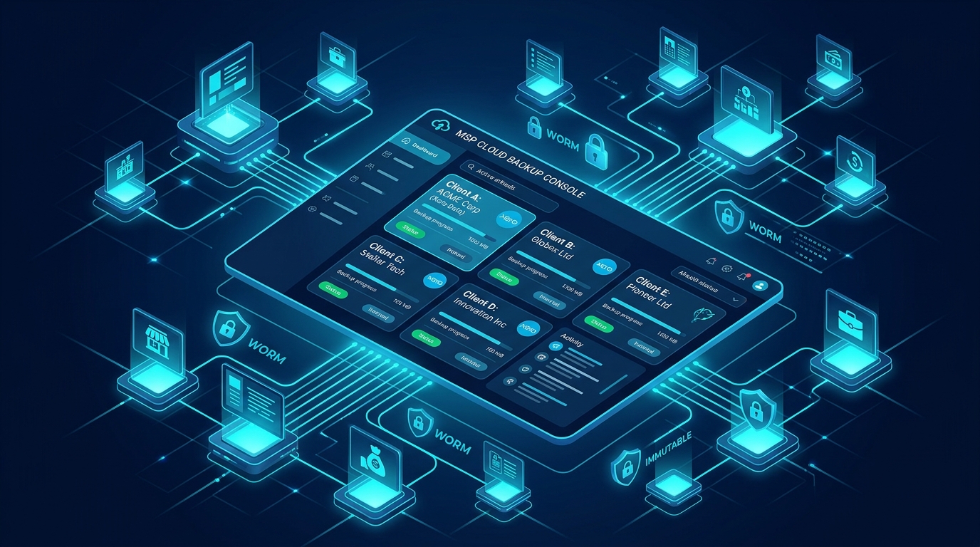 Redstor Xero Backup Replacement for MSPs: Multi-Client Protection That Doesn't Stop in October